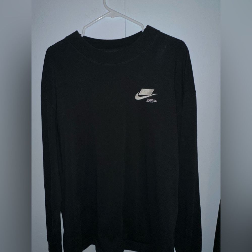 Nike Men's Black Long Sleeve Shirt
